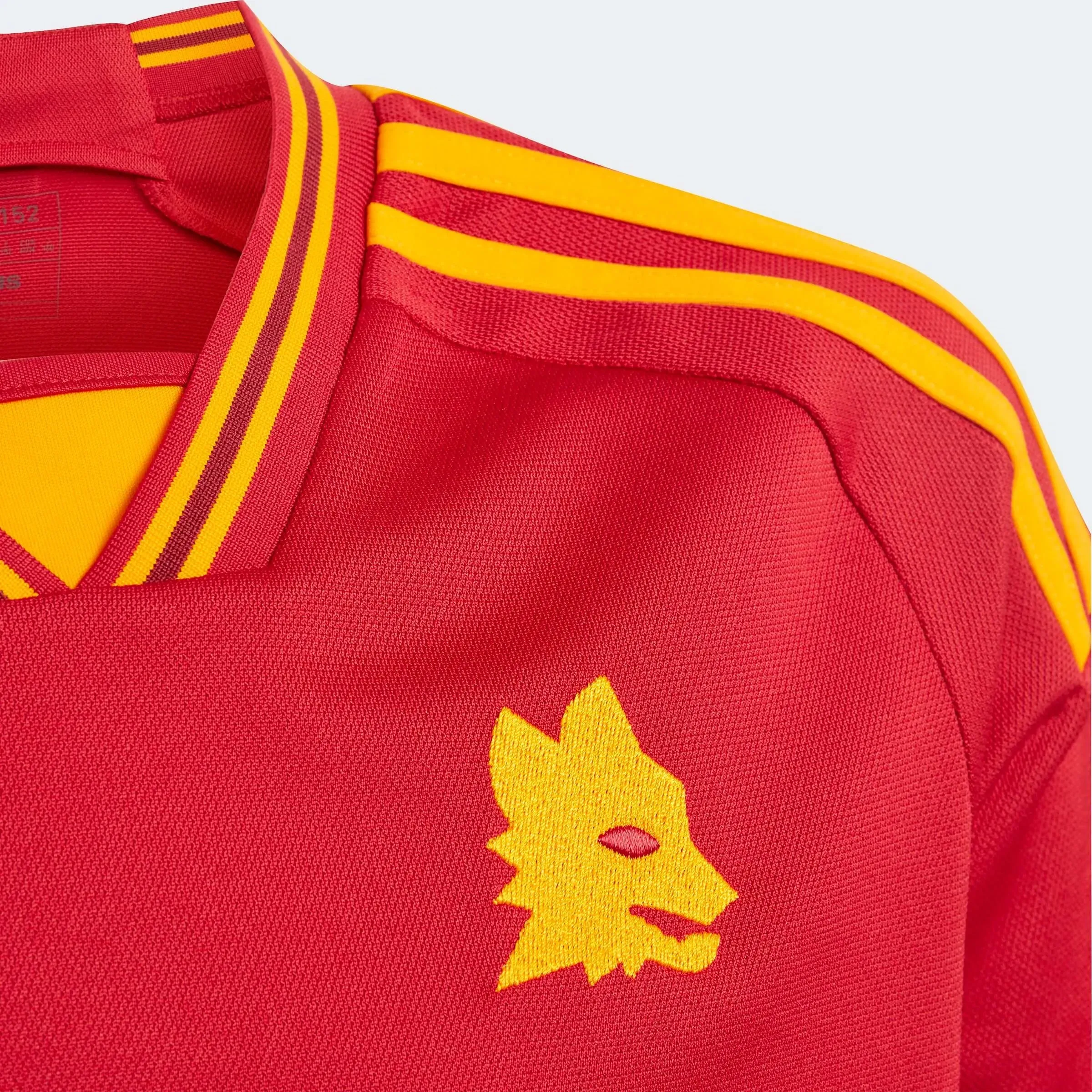 adidas 2023-24 Roma Youth Stadium Home Jersey