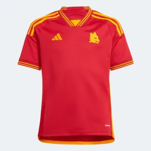 adidas 2023-24 Roma Youth Stadium Home Jersey