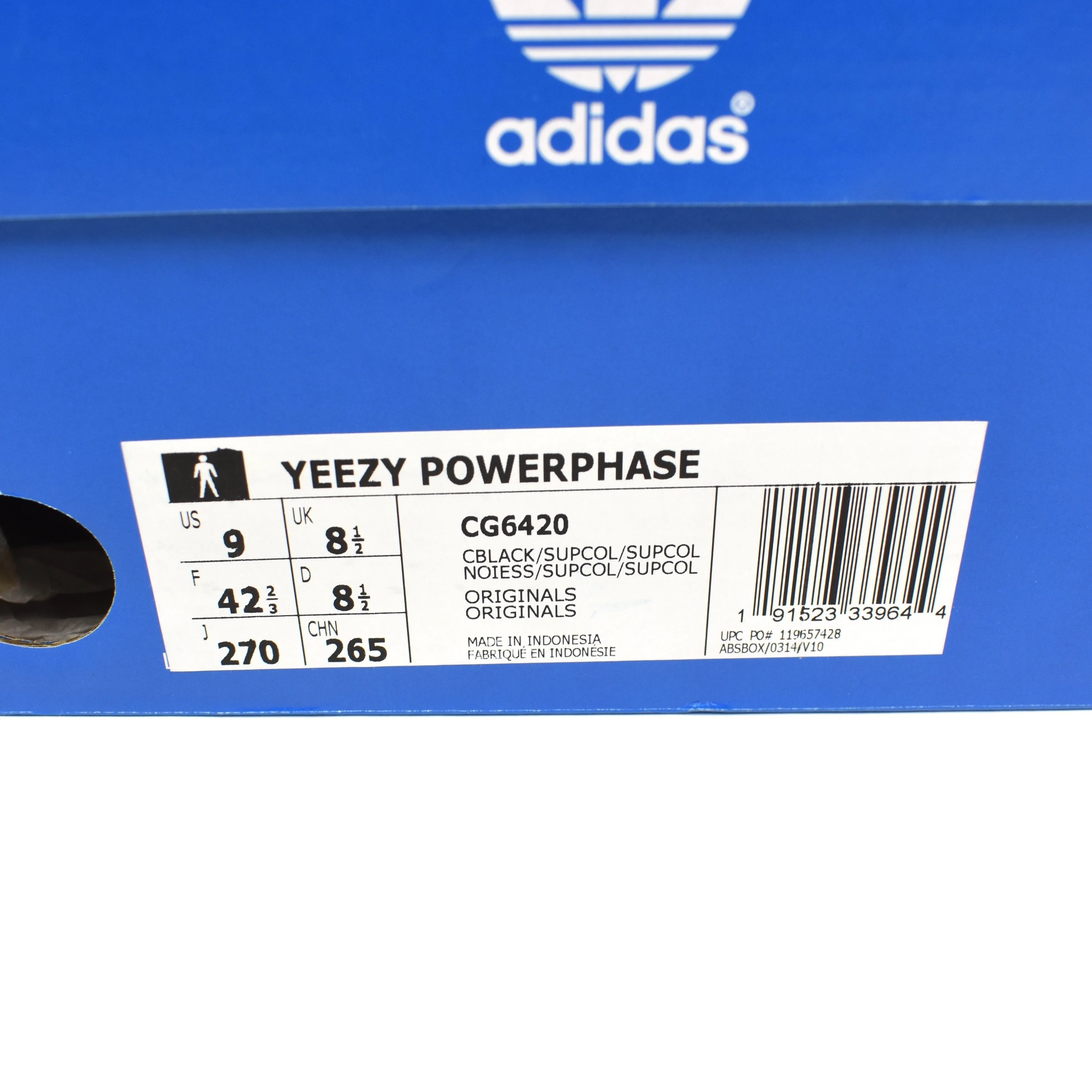 Adidas x Kanye West - Yeezy Powephase Core Black