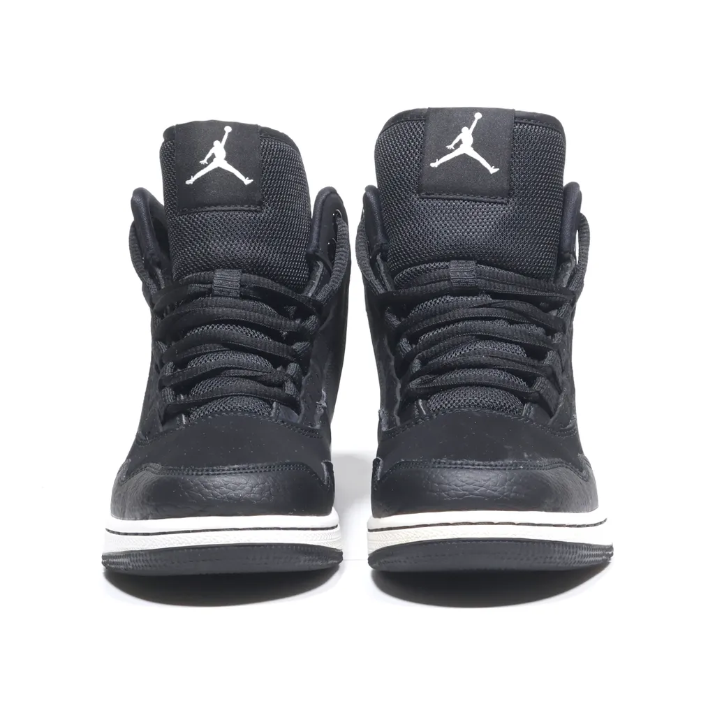 Air Jordan Executive Sneakers Leather Black Color For Kids