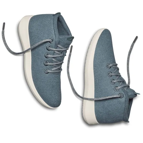 Allbirds Wool Runner-up Mizzles - CLASSICS: Black Storm (Cream Sole)