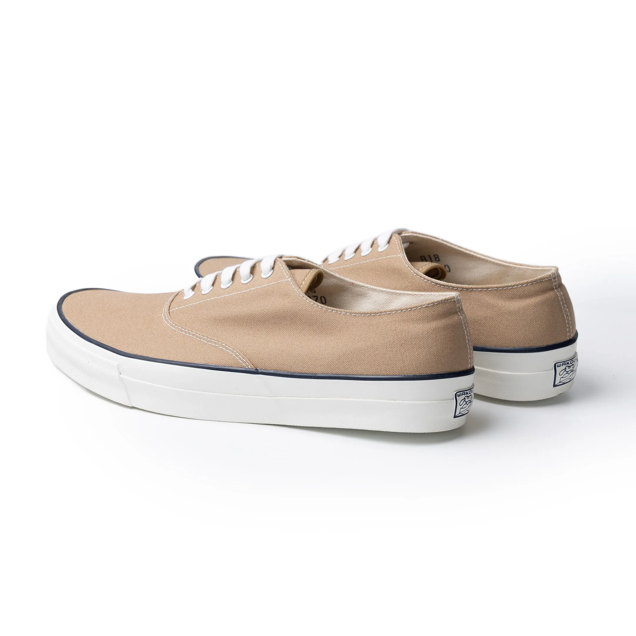 Anatomica x Wakouwa Deck Shoes Low Sand