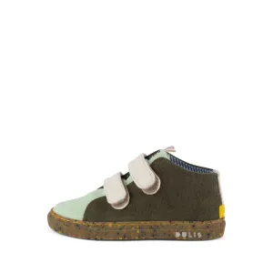 Anis/Khaki Eco Strap Mid Sneakers