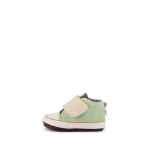 Anis/Khaki  Eco Strap Sneaker Booties
