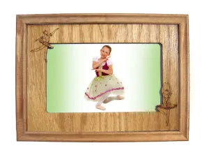Ballerinas Photo Frame Mat (Horizontal/Landscape)