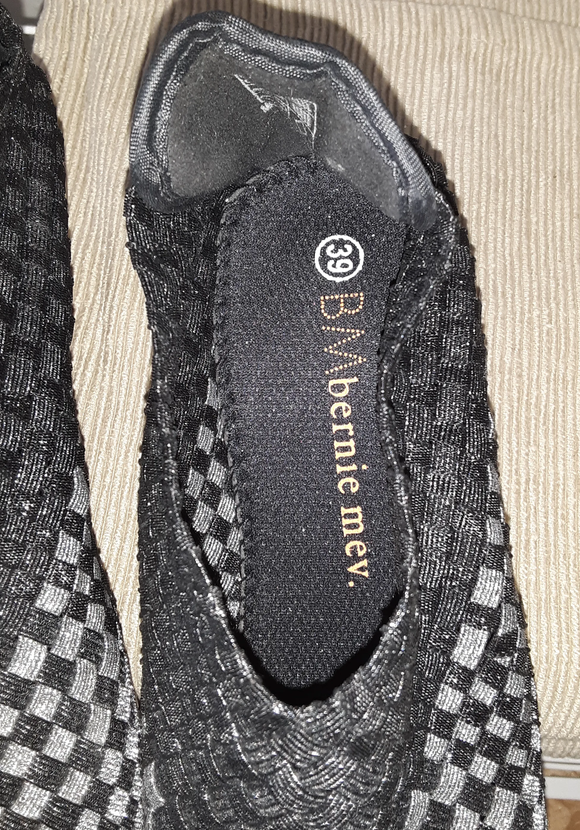 Bernie Mev Sabrina Gumwedge Open Toe Wedge