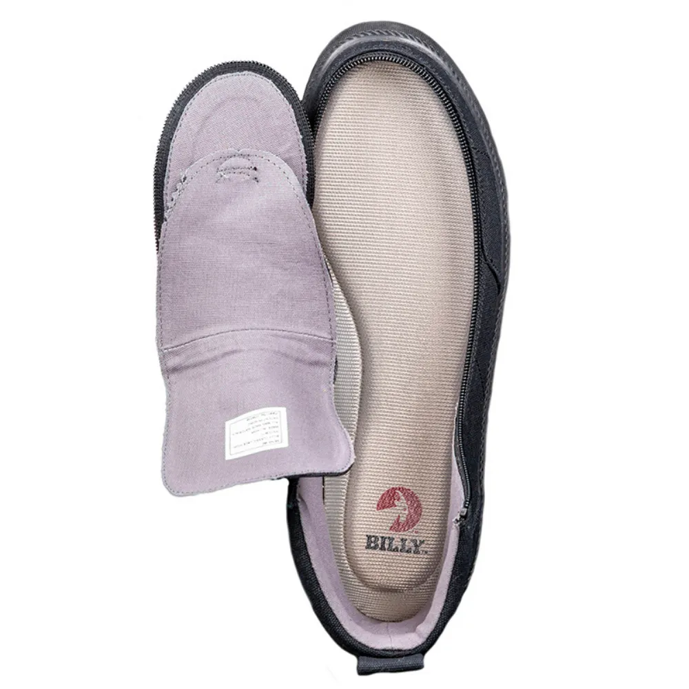 Billy Footwear (Mens) - Black to Floor Canvas Shoes