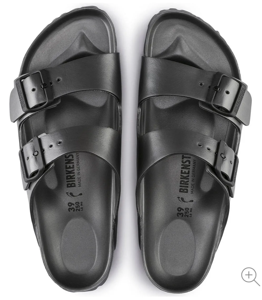 Birkenstock Arizona Anthracite EVA Vegan Made In Germany