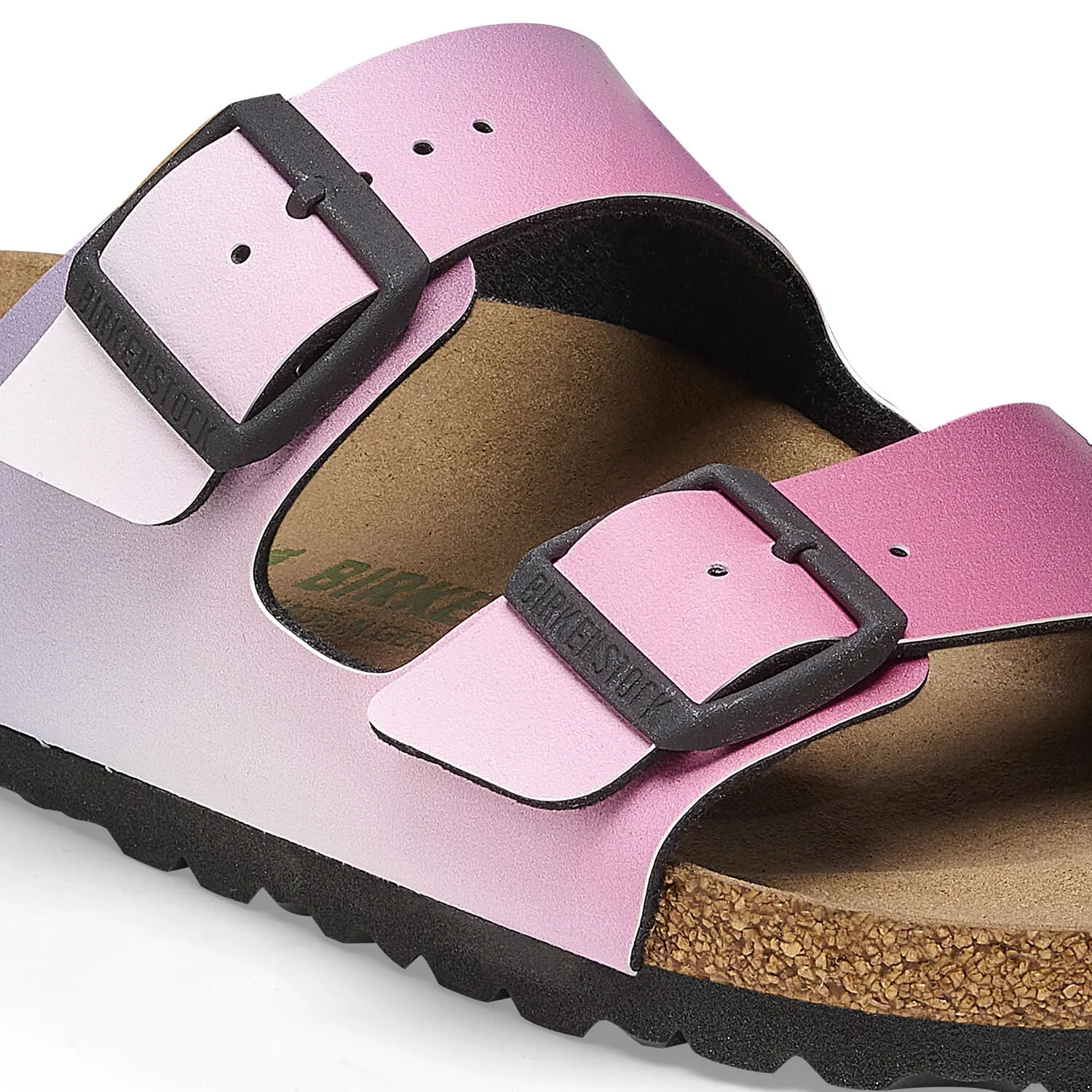 Birkenstock Arizona Ombre Pink Purple Vegan Birko-Flor Made In Germany