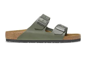 Birkenstock Arizona Vintage Wood Thyme Green Natural Leather Made In Germany