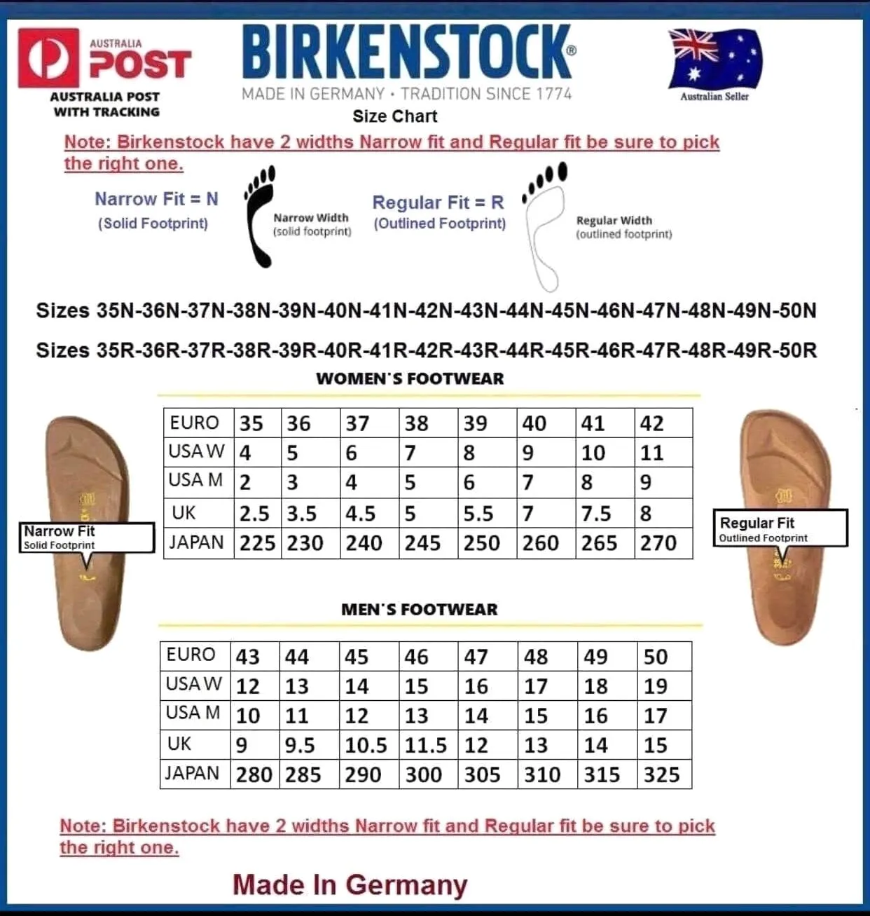 Birkenstock Barbados Black EVA Slide Made In Germany