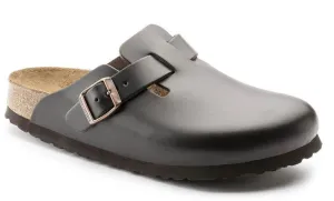 Birkenstock Boston Dark Brown Smooth Made In Germany