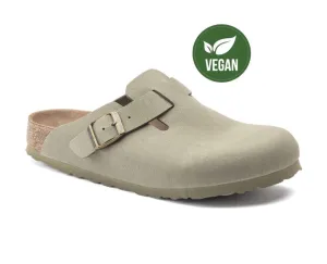 Birkenstock Boston Khaki Earthy Vegan Made In Germany