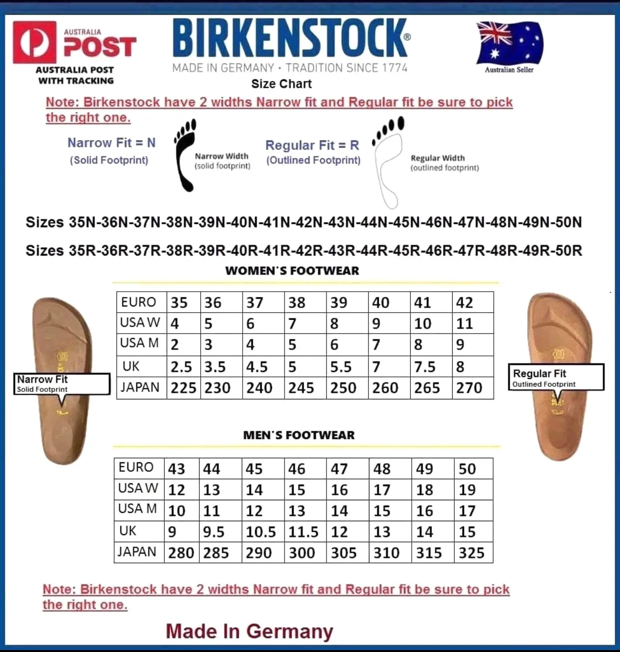 Birkenstock Zurich Mocha Suede Leather Soft Footbed Made In Germany