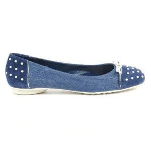 Blue 38 EUR - 7.5 US (254mm) Tods ladies ballerina XXW0MQ0A681NE1116P