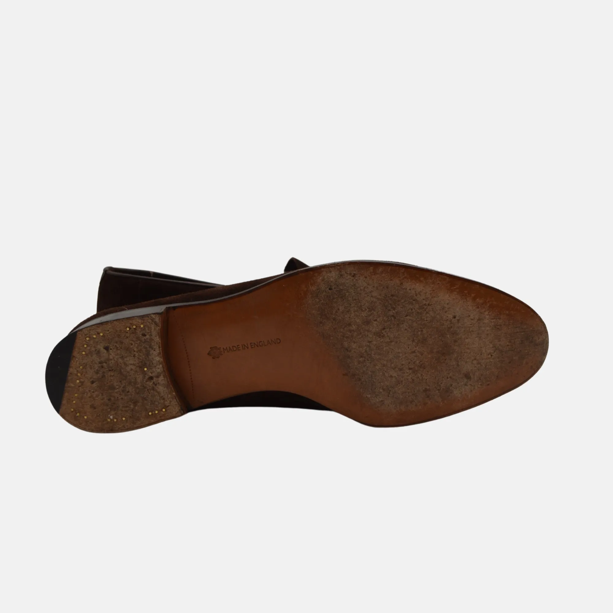 Brown Shoes made of Suede Leather (EU 44)