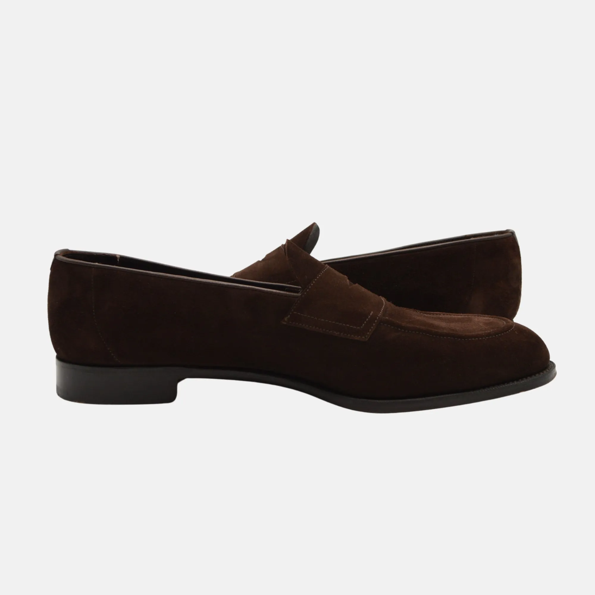 Brown Shoes made of Suede Leather (EU 44)