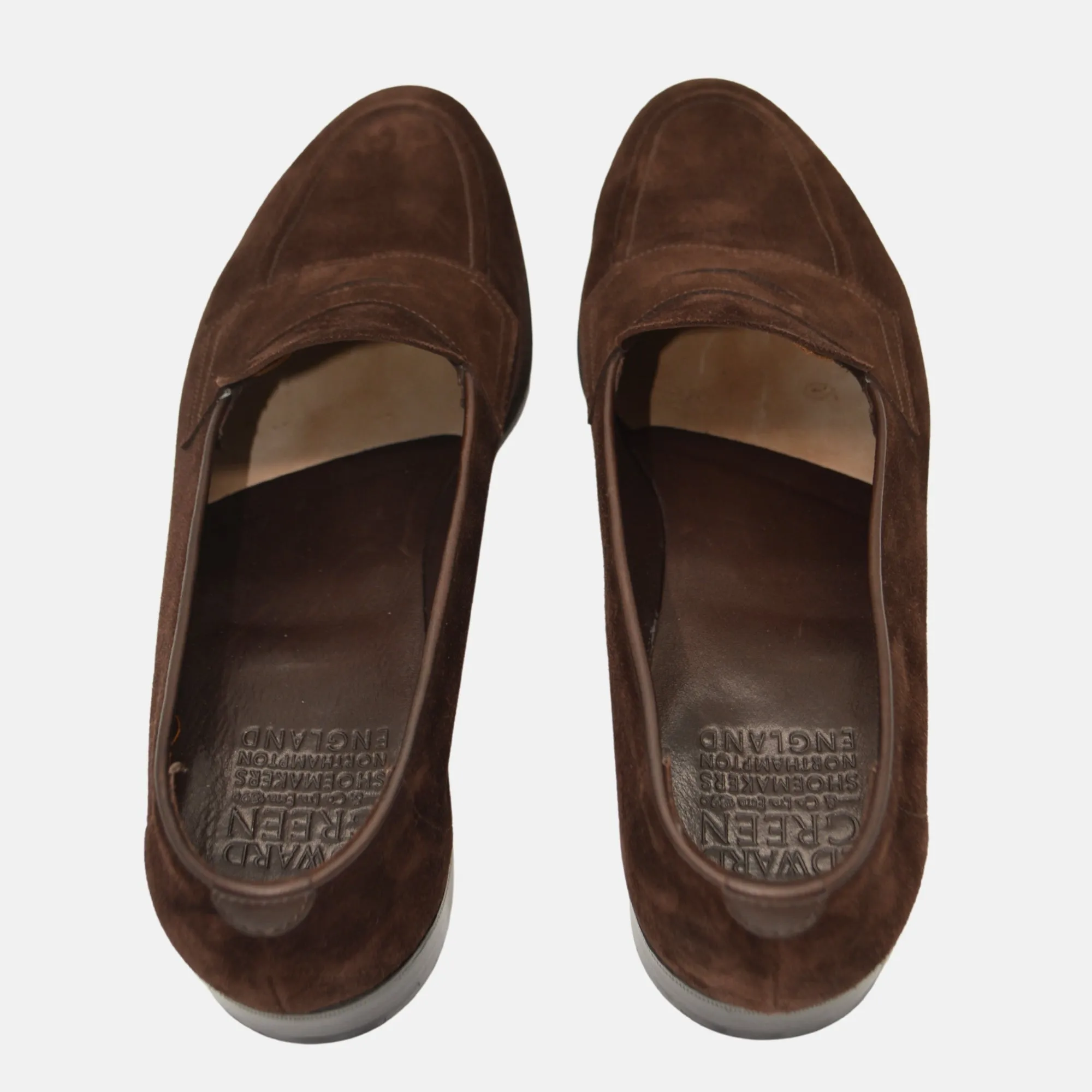 Brown Shoes made of Suede Leather (EU 44)
