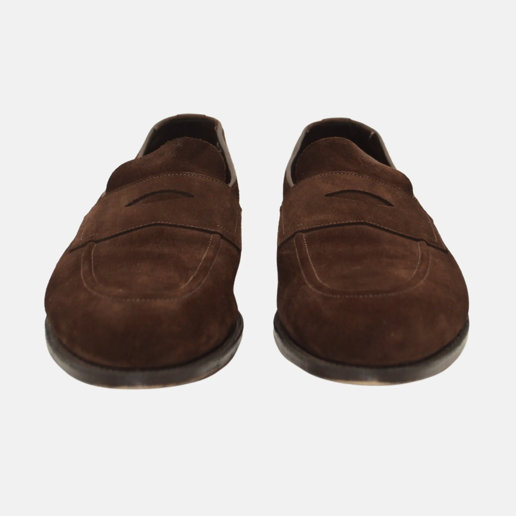 Brown Shoes made of Suede Leather (EU 44)