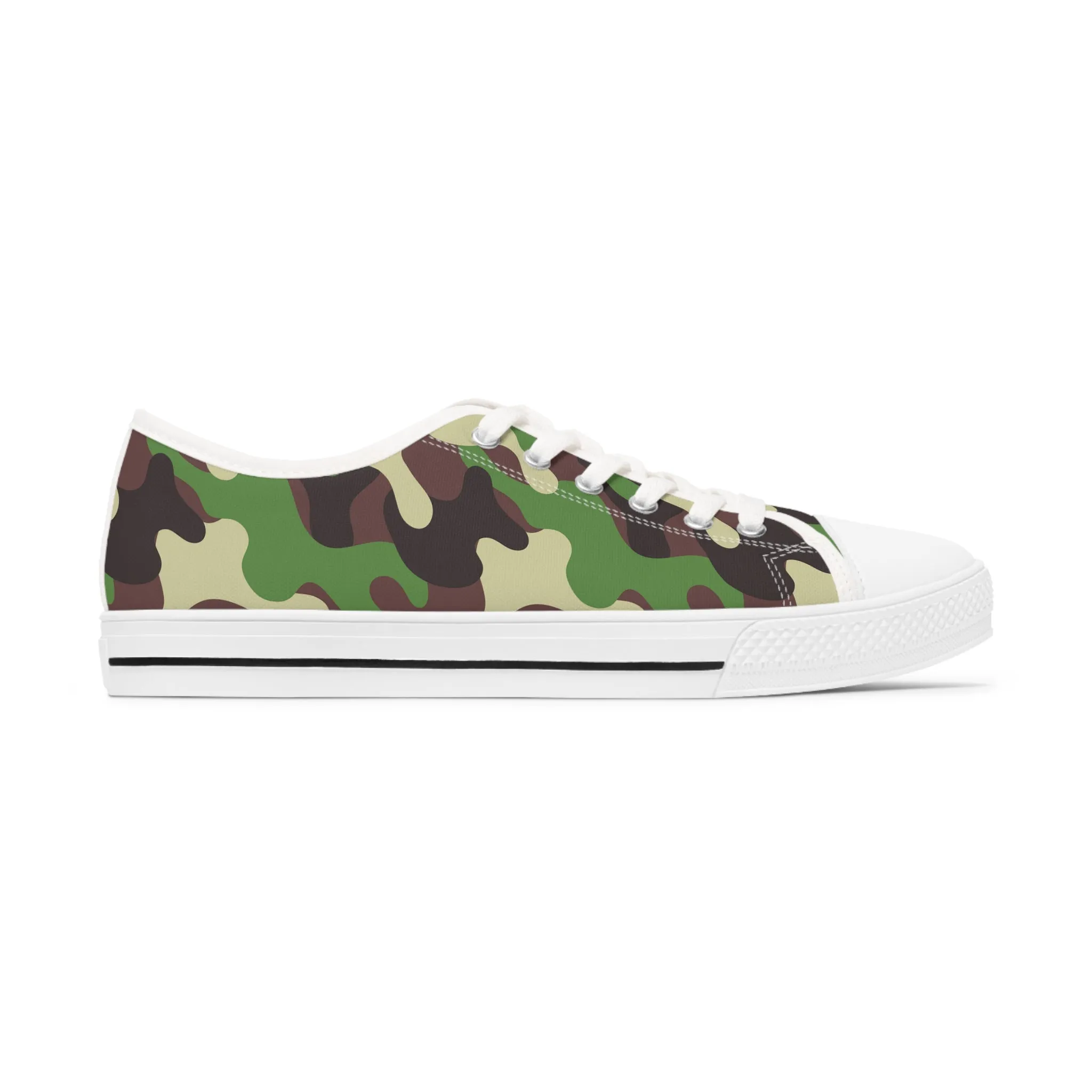 Camo no 10 Women's Low Top Sneakers