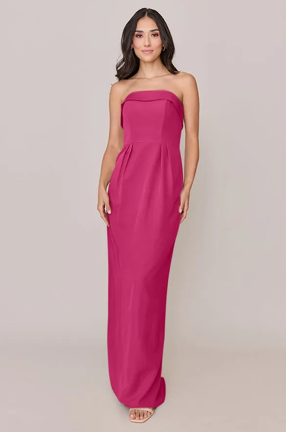 Caroline Crepe Dress | Made To Order