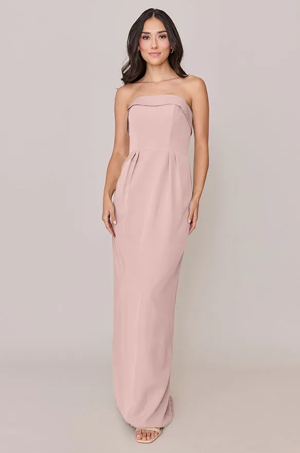 Caroline Crepe Dress | Made To Order