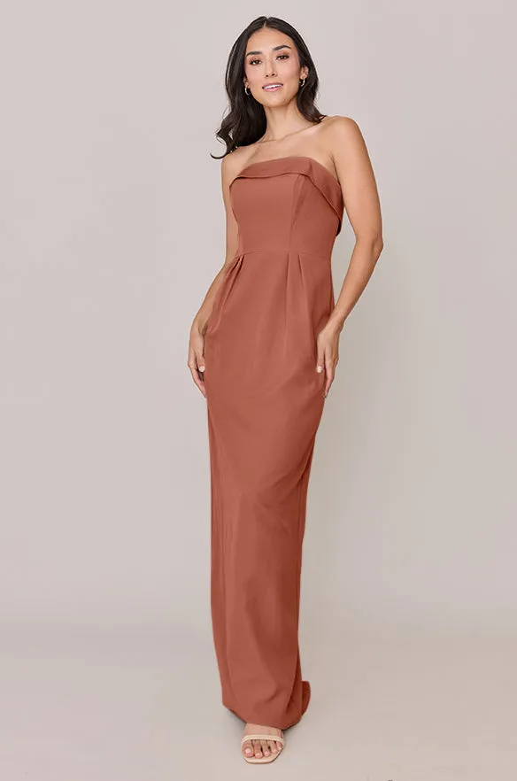 Caroline Crepe Dress | Made To Order