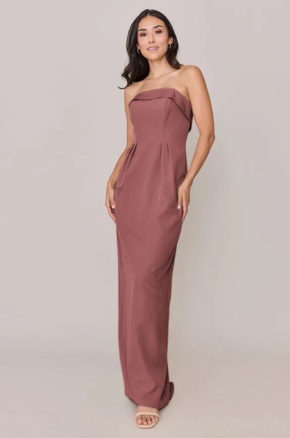 Caroline Crepe Dress | Made To Order