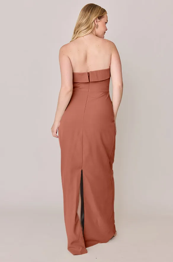 Caroline Crepe Dress | Made To Order
