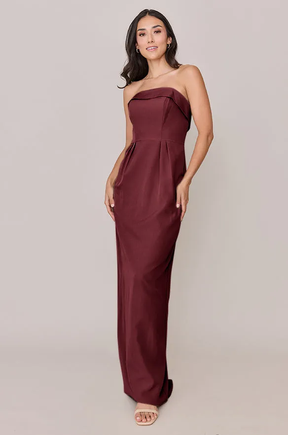 Caroline Crepe Dress | Made To Order