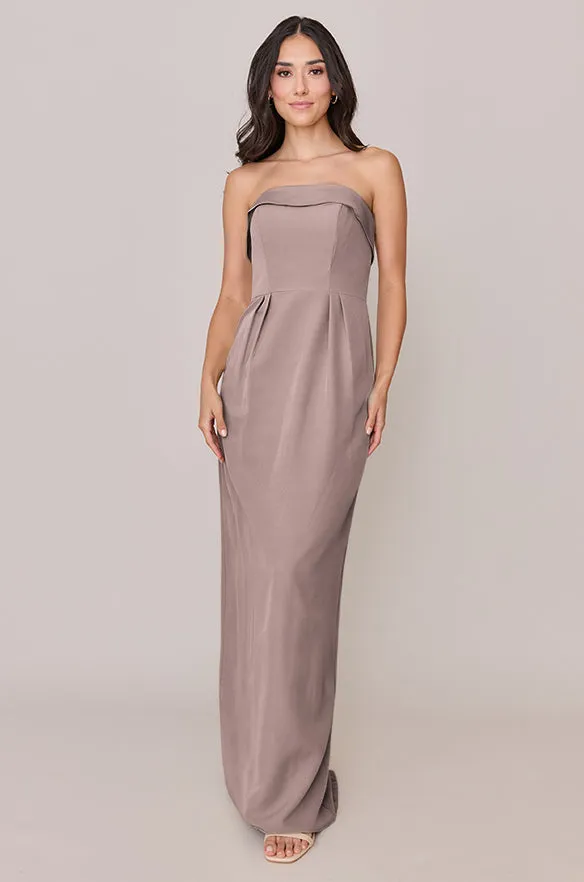 Caroline Crepe Dress | Made To Order