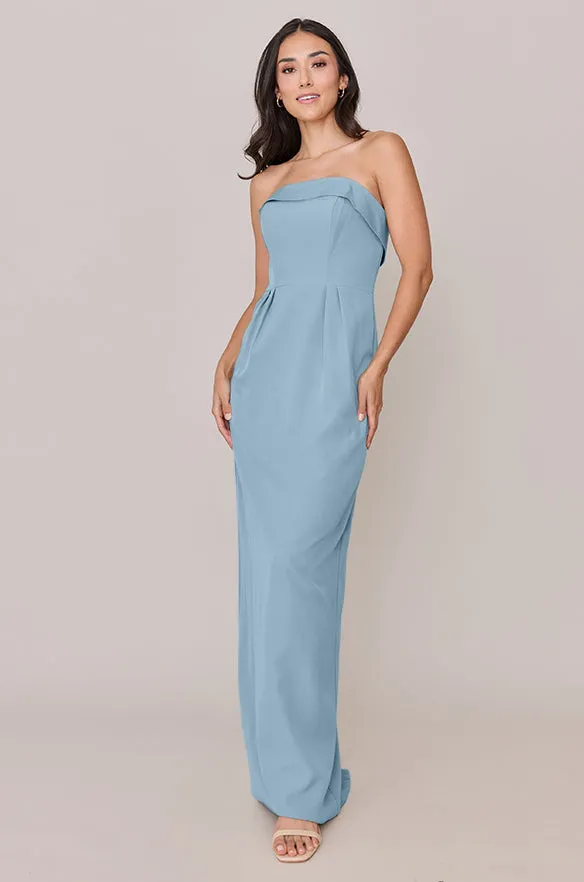 Caroline Crepe Dress | Made To Order