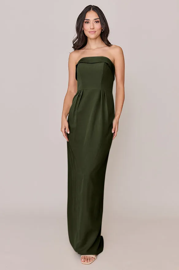 Caroline Crepe Dress | Made To Order