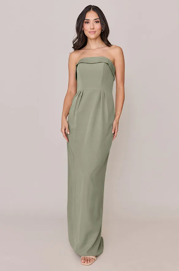 Caroline Crepe Dress | Made To Order