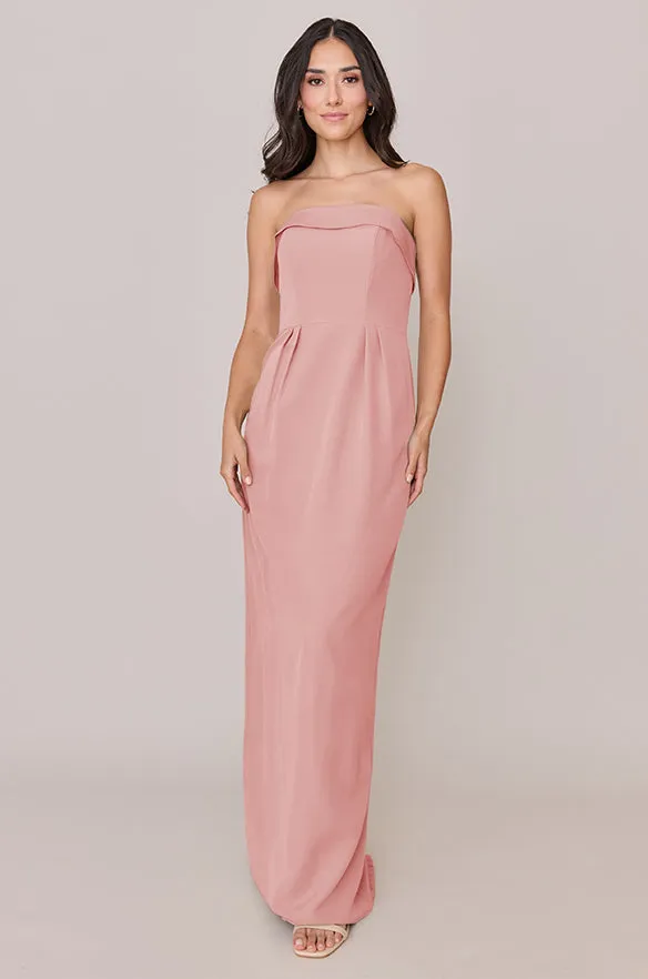 Caroline Crepe Dress | Made To Order