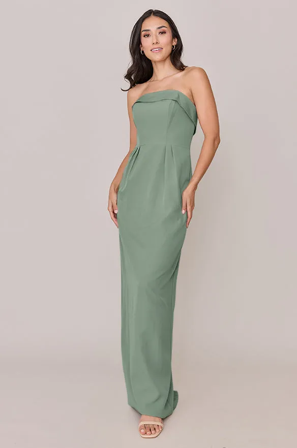 Caroline Crepe Dress | Made To Order