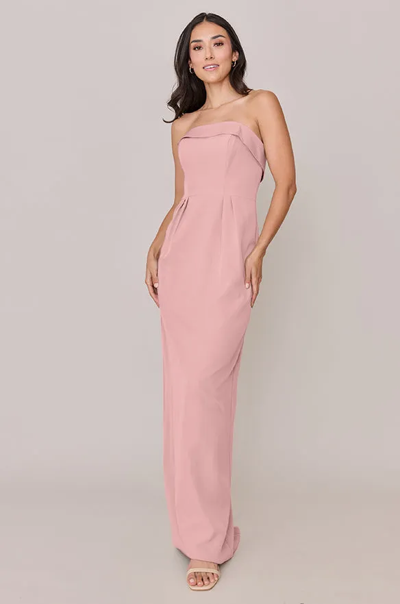 Caroline Crepe Dress | Made To Order