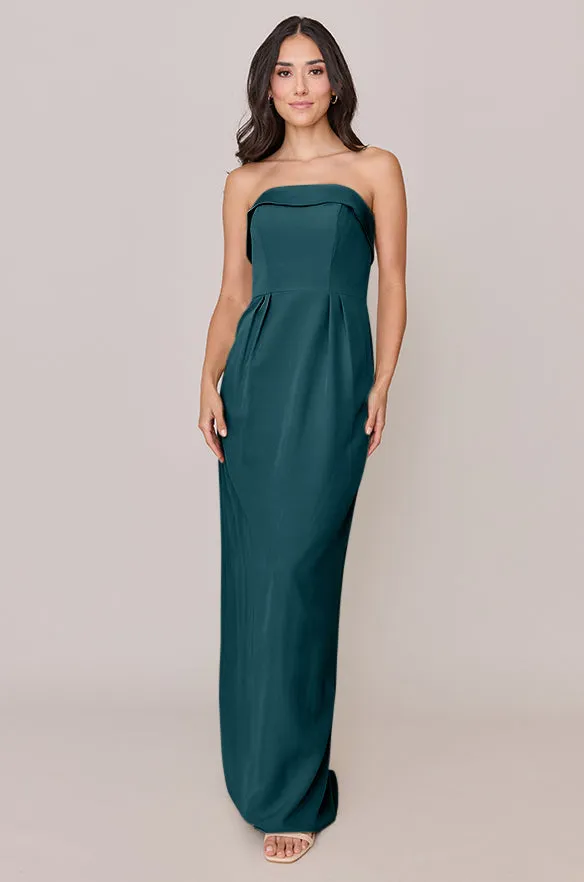 Caroline Crepe Dress | Made To Order