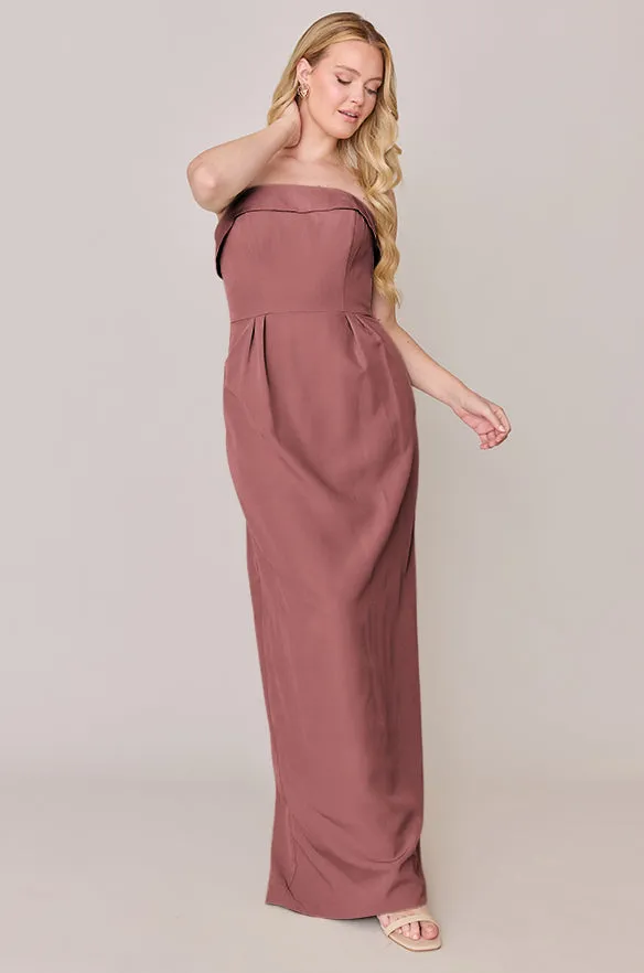 Caroline Crepe Dress | Made To Order
