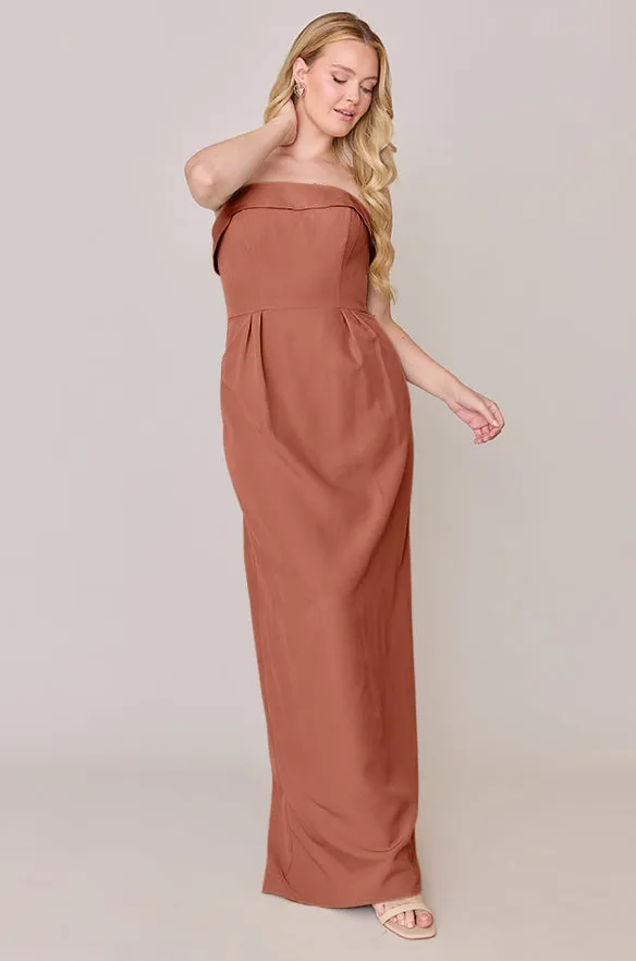 Caroline Crepe Dress | Made To Order