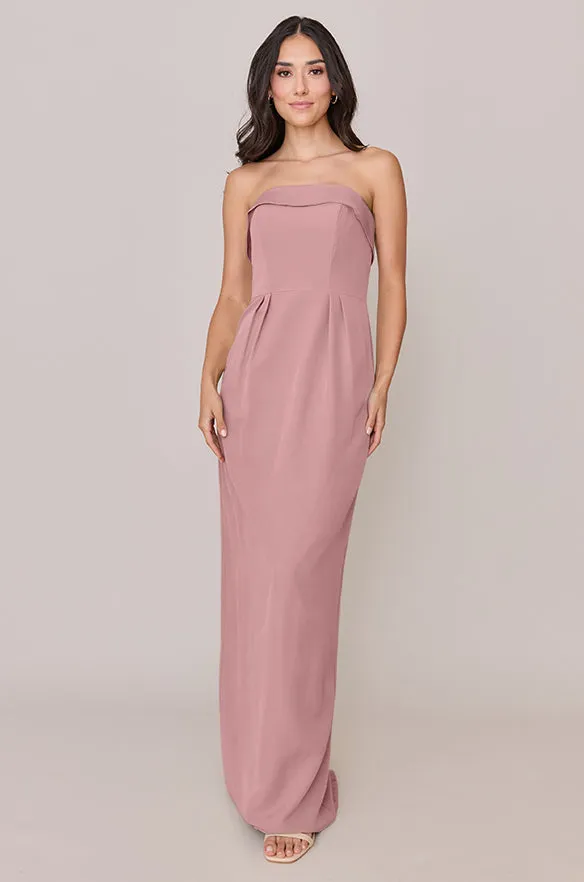 Caroline Crepe Dress | Made To Order