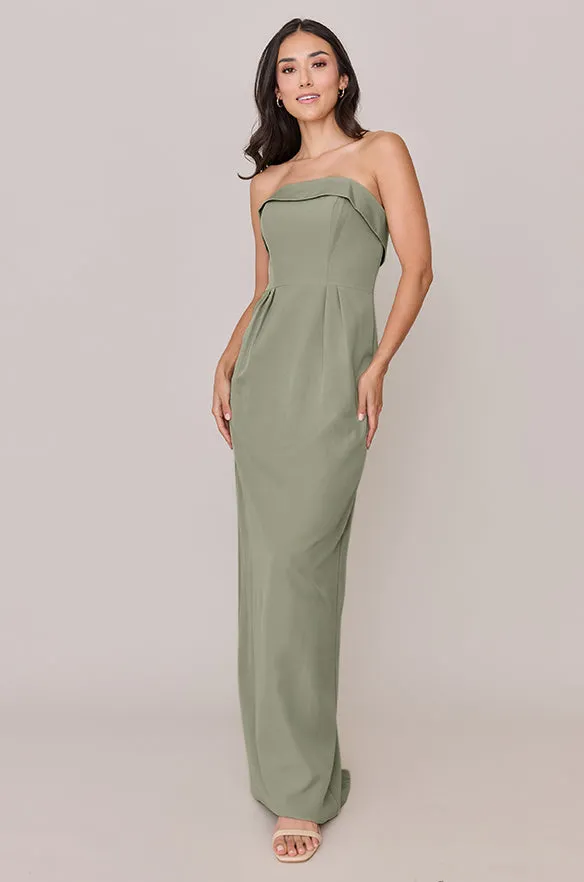 Caroline Crepe Dress | Made To Order