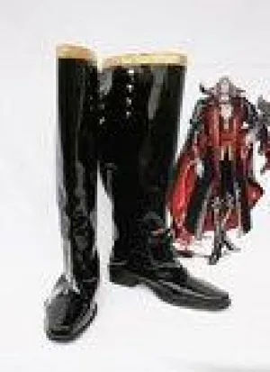 Castlevania Count Cosplay Boots Shoes Custom Made