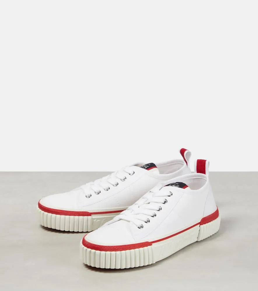 Christian Louboutin Pedro canvas sneakers