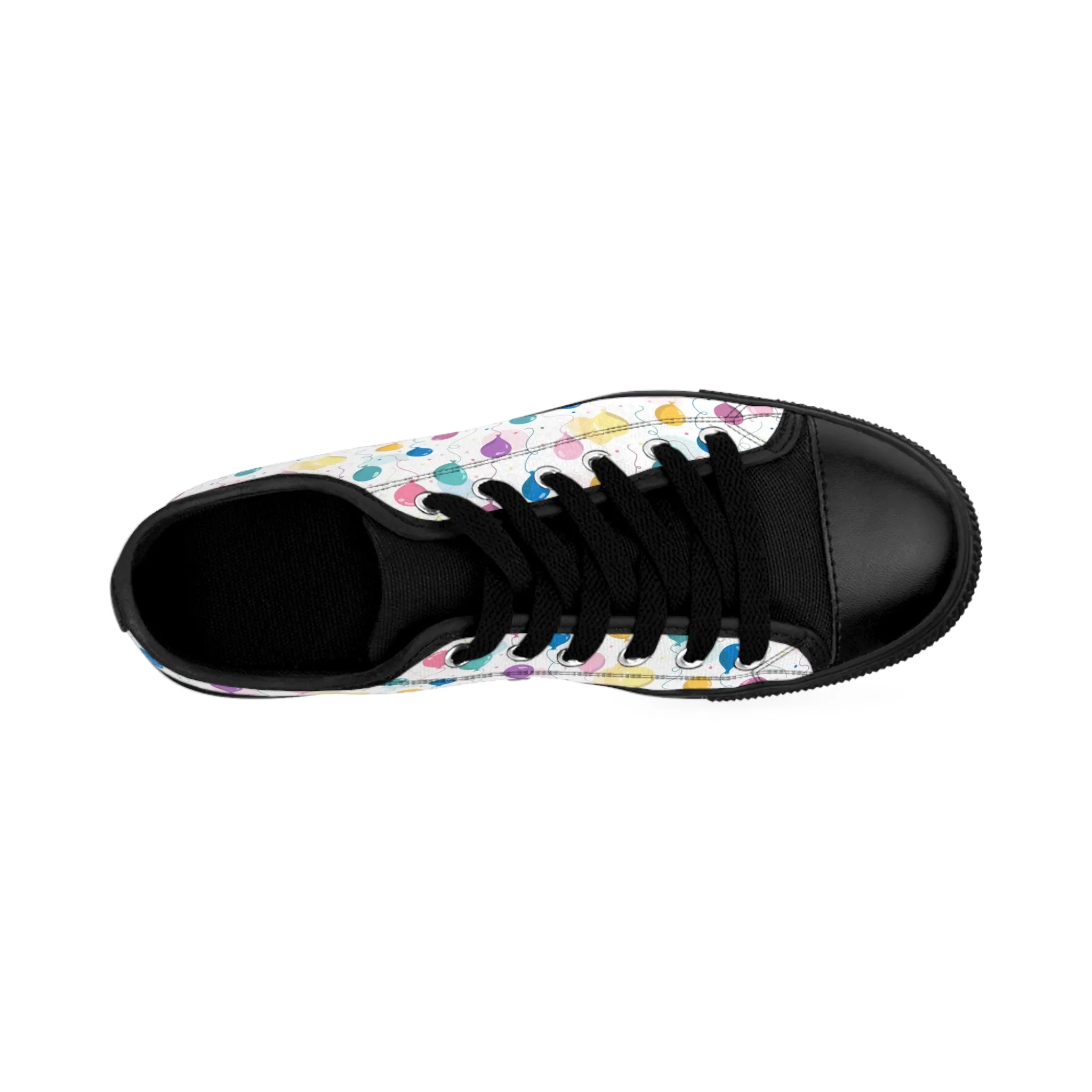 Colorful Birthday Balloons Women's Sneakers