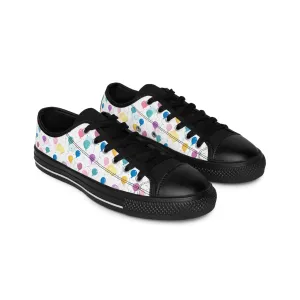Colorful Birthday Balloons Women's Sneakers