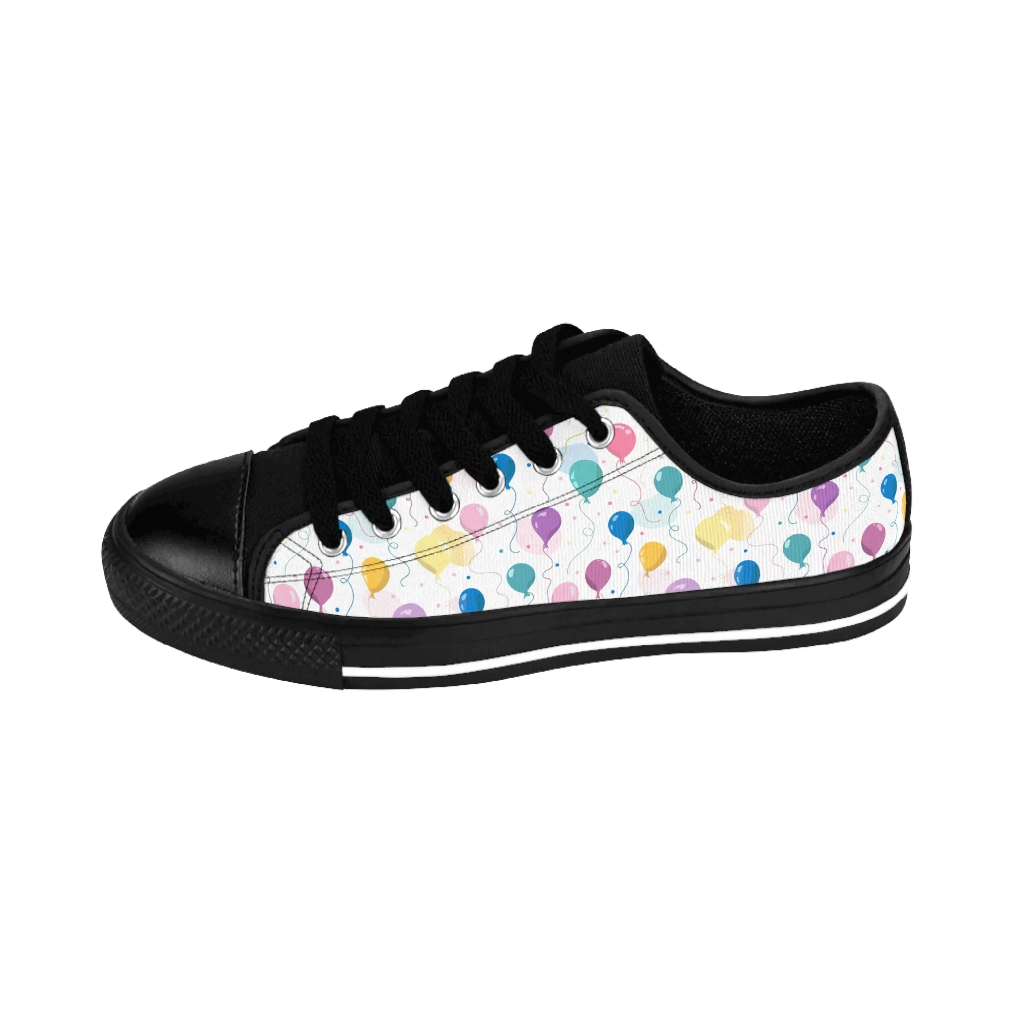 Colorful Birthday Balloons Women's Sneakers