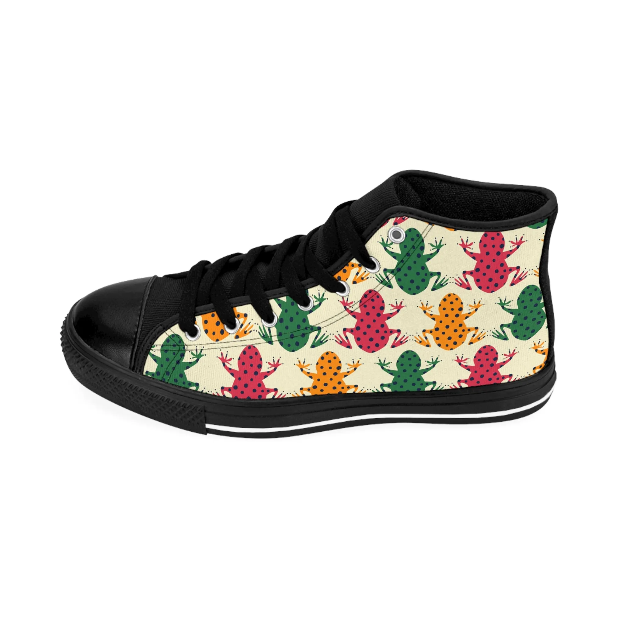 Colorful Frogs Women's Classic Sneakers