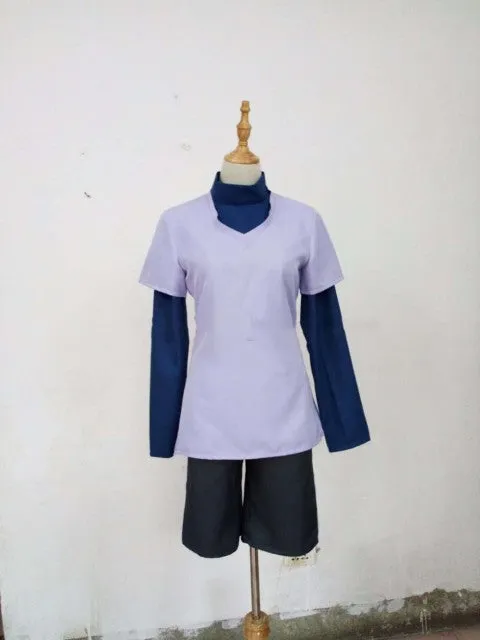 Cosplay Costume Custom Made suit Killuaua Cosplay Zoldyckck uniform Wig And shoes
