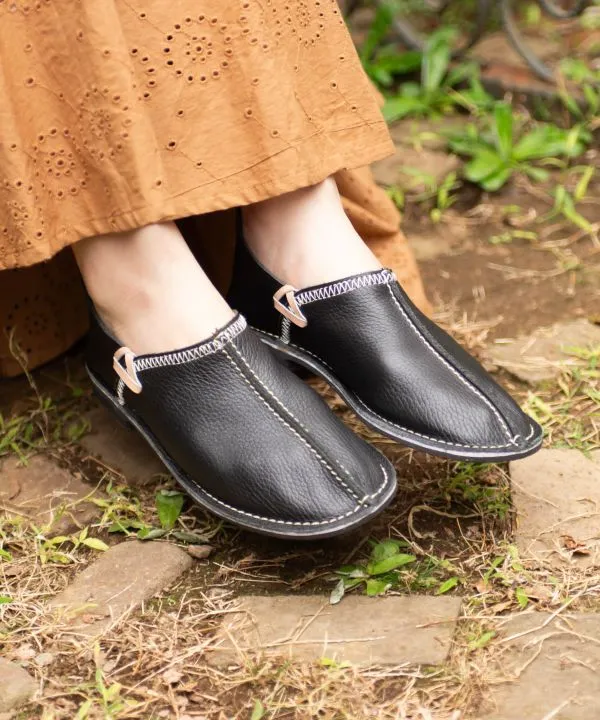 Cow Leather Babouche